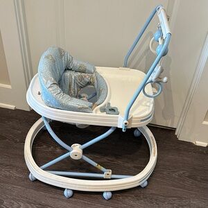 Blue and White Kids Walker